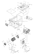 Page C Diagram and Parts List for 030369-0  Briggs and Stratton Generator